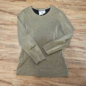 Moschino Gold long sleeve top